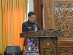Bupati Dr. H Suhardiman Amby diwakili Pj Sekda dr.H Fahdiansyah hadiri Rapat Paripurna DPRD Terkait Pertanggungjawaban APBD 2024