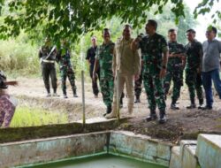 Bupati Pakpak Bharat dan Danrem 023/KS kunjumgi mata air penonggalan raja sisingamangaraja XII