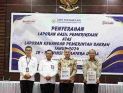 Pemkab Pakpak Bharat Kembali Raih Opini WTP dari BPK Perwakilan Provinsi Sumut