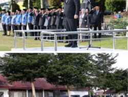 Sekretaris Daerah kabupaten Dairi memimpin upacara hari kesadaran