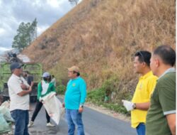 Wakil Bupati Dairi Tinjau Gotong Royong Persiapan Revalidasi Toba Caldera UNESCO Global Geopark
