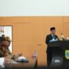 Wakil Bupati Pakpak Bharat bacakan Nota Jswaban Bupati atas pemandangan umum fraksi-fraksi DPRD
