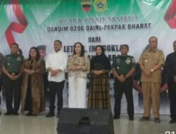 Pisah Sambut Dandim 0206 Dairi/Pakpak Bharat
