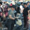 Kapolres dan Bupati Kuansing turun langsung ikut gotong royong di tepian Narosa Pasca Event Pacu Jalur Nasional