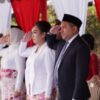 Upacara Penurunan Bendera Pusaka pada peringatan Hari Kemerdekaan RI ke 80
