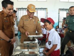 Launching program  Makan bergizi gratis
