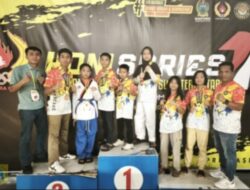 Tim Taekwondo Pakpak Bharat raih Juara pada turnamen KONI Series Championshif