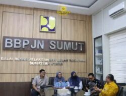 Bupati Dairi Melakukan Kunjungan Silaturahmi ke BBPJN Sumut