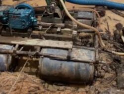 Pak Kapolda Riau.!!! Tangkap Pengurus sekaligus Pembekinh Aktivitas Puluhan Dompeng di Desa Pantai Wilkum Polsek kuantan Mudik