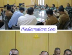 Wakil Bupati Dairi pimpin Rapat Percepatan Pembangunan Batalyon Infanteri Teritorial Pembangunan (YON TP)