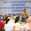 Ny Juniatry Franc Tumanggor mengikuti pelatihan kapasitas kader PKK se Sumatera Utara