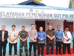 Sekda Dairi Hadiri Launching Operasional Satuan Pelayanan Pemenuhan Gizi Yayasan Kemala Bhayangkari Cabang Dairi