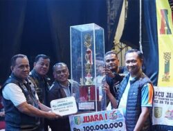 Pacu Jalur HUT ke – 26 Kuansing Berlangsung Sukses dan Lancar