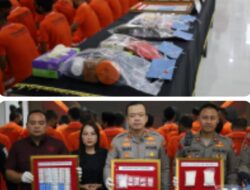 Satresnarkoba Polres Tulungagung Ungkap 36 Kasus Narkoba Dengan 40 Tersangka Periode Agustus – Awal November 2025