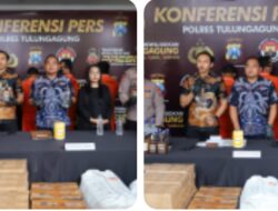 Polres Tulungagung Ungkap Jaringan Penjualan Miras COD Berbasis Media Sosial