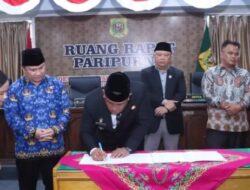 Penandatanganan Nota Kesepakatan KUA PPAS APBD Dairi Tahun Anggaran 2026