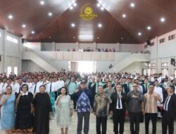 Bupati Dairi Membuka Secara Resmi Pesta Paduan Suara Gerejani (PESPARANI) Gereja Katolik Kabupaten Dairi Tahun 2025