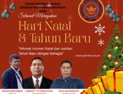 GNI Dairi Ajak Masyarakat Perkuat Persatuan di Momen Natal dan Tahun Baru