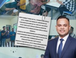 Terima Tunjangan Natal, Karyawan RJM Kepau Jaya Sampaikan Apresiasi Kepemimpinan Pebriyan Winaldi