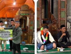 Dari Masjid Tertua dirut PT Green Palma Hadir untuk Masyarakat Kampar Hulu