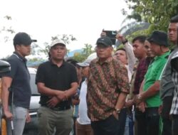 Atasi Keterbatasan Anggaran, Bupati Dairi Ajak Warga gotong-royong Perbaiki Jalan Bersama
