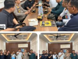 Kasat Narkoba AKP. Hasan Basri Dampingi Kapolres Kuansing Silaturahmi Bersama KIPAN Kuansing