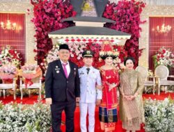 Bupati Dairi Jadi Inspektur Upacara Pada Prosesi Pernikahan Purna Praja IPDN