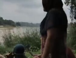 Jeritan Emak-Emak Cerenti, “Pak Kapolda, Sungai Kami Hancur, Tolong Turun Sekarang”