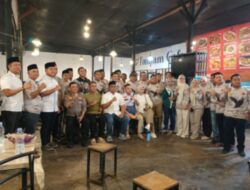 Ketua Elang 3 Hambalang Febriyan Winaldi Gelar Buka Bersama Kapolres Kampar, Undangan Tumpah Ruah di Cafe Tomyam