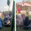 Turnamen Voli Ball Desa Tanjung Simandolak, Magnet Silaturahmi Perantau di Hari Raya