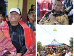Bupati Dairi Hadiri Ramah Tamah dan Launching Perbaikan Jalan di Desa Kuta Tengah