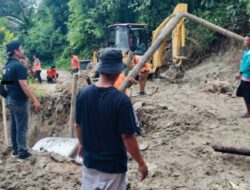 Penanganan Longsor di Desa Jambur Indonesia, Bupati Dairi Instruksikan Gerak Cepat, Prioritaskan Keselamatan Warga