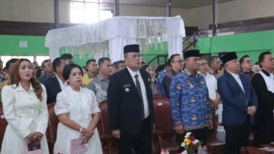 Perayaan Paskah Oikumene Pemkab Dairi, Bupati Dairi Serukan Untuk Berbagi Kasih, Perdamaian Dan Kepedulian Kepada Sesama