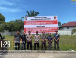 Sikat Praktik “Mafia” BBM, Polsek Pangean Pasang Barikade Pengawasan di SPBU Sako