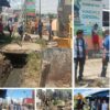 Jalan Lintas Sidikalang-Medan Tersumbat, UPT PUTR Provinsi Tutup Mata, Camat & Kades Sitinjo II Turun Tangan Jalan Lintas Sidikalang-Medan Tersumbat, UPT PUTR Provinsi Tutup Mata, Camat & Kades Sitinjo II Turun Tangan