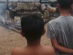 Lampu Minyak Meledak, Satu Rumah di Pulau Ingu Ludes Terbakar