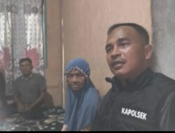 Wujud Nyata Kepedulian, Kapolsek Benai Sambangi Korban Kebakaran di Pulau Ingu