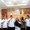 Wakil Bupati Dairi, Wahyu Daniel Sagala, menerima kunjungan dan audiensi Pengurus Daerah (PD) Kesatuan Aksi Mahasiswa Muslim Indonesia (KAMMI) Kabupaten Dairi