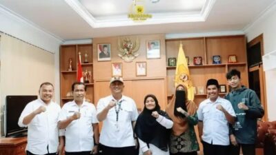 Wakil Bupati Dairi, Wahyu Daniel Sagala, menerima kunjungan dan audiensi Pengurus Daerah (PD) Kesatuan Aksi Mahasiswa Muslim Indonesia (KAMMI) Kabupaten Dairi