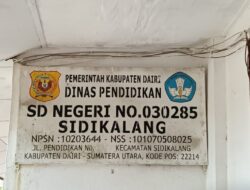 SD 030285 Sidikalang Bantah Keras Tuduhan Penggelapan Dana BOS: “Itu Salah Paham Teknis dan Fitnah”