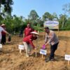 Dukung Asta Cita Presiden, Polsek Kuantan Hilir Gelar Penanaman Serentak Bibit Jagung Pipil