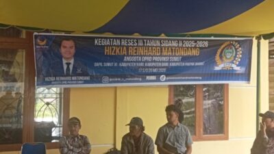 Reses II 2025–2026: Hizkia Reinhard Matondang Hadir Tengah Warga Perpulungan, Aspirasi Jalan, Pupuk, dan Hibah Rumah Ibadah Ditampung   