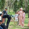 Pererat Silaturahmi, Kapolsek Benai Serahkan Hewan Kurban di Desa Tebing Tinggi