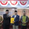 Bupati Dairi Sampaikan Nota Pengantar Ranperda RTRW Dairi Tahun 2026-2046