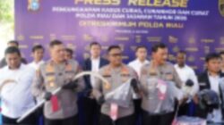 Polres Siak Bongkar Sindikat Curanmor Spesialis YaMaha NMax di 20 Titik TKP, Termasuk di Pekanbaru dan Dumai