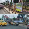 Satpol PP Dairi Gulung Spanduk Penolakan Tambang; Kasat PP: Gunakan Hak Berpendapat Secara Sah, Jangan Pakai Trotoar Tanpa Izin