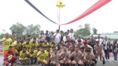 Wakil Bupati Dairi Buka Open Turnamen Sepak Bola Piala Ketua Gema Sicike-cike Jilid II Tahun 2026