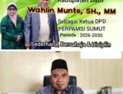 Dari Pencatat Meteran Hingga Pimpin 33 Daerah: Kisah Wahlin Munthe, Anak Petani yang Jadi Ketua PERPAMSI Sumut