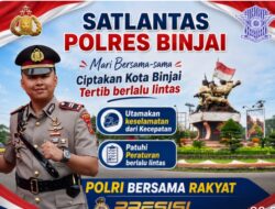 IPTU Janitra Giri Satya S. Tr. K., Kasat Lantas Polres Binjai “Mari Bersama-sama Ciptakan Rasa Aman Dan Nyaman Berlalu Lintas”