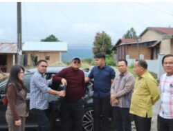 Bupati Dairi Tinjau Progres Pemeliharaan Jalan Jurusan Sigalingging-Tombak Simbolon Kecamatan Parbuluan